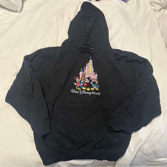 Disney World Sweaters - Walt Disney World 25th Anniversary Black Hoodie